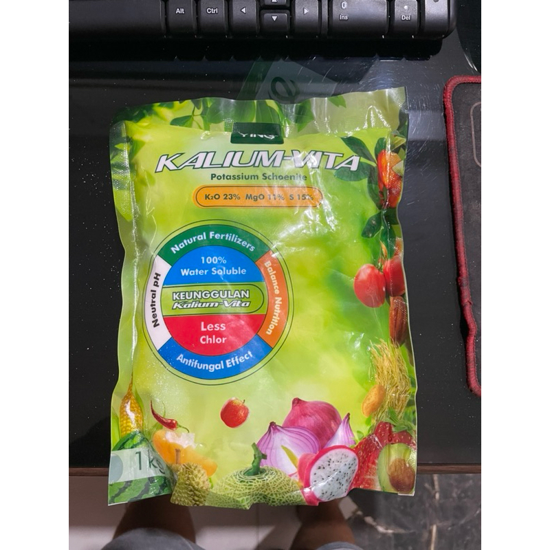 pupuk kalium vita kemasan 1kg pupuk vitamin nutrisi pelengkap tanaman lao ying