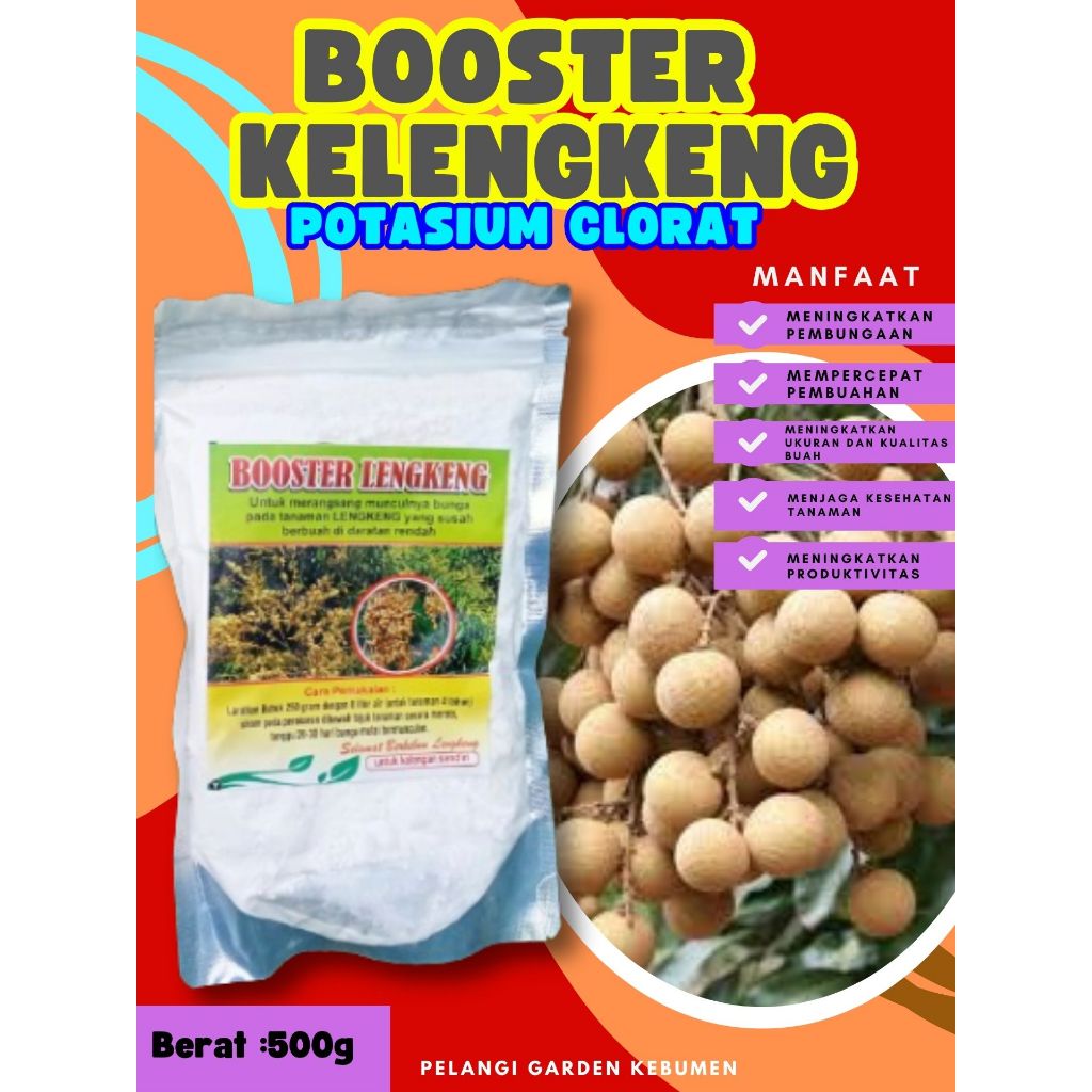 TERBAIK  Boster Kelengkeng Kcl03 Murni 1Kg, Boster Kelengkeng Kristal, Boster Kelengkeng Kcl03