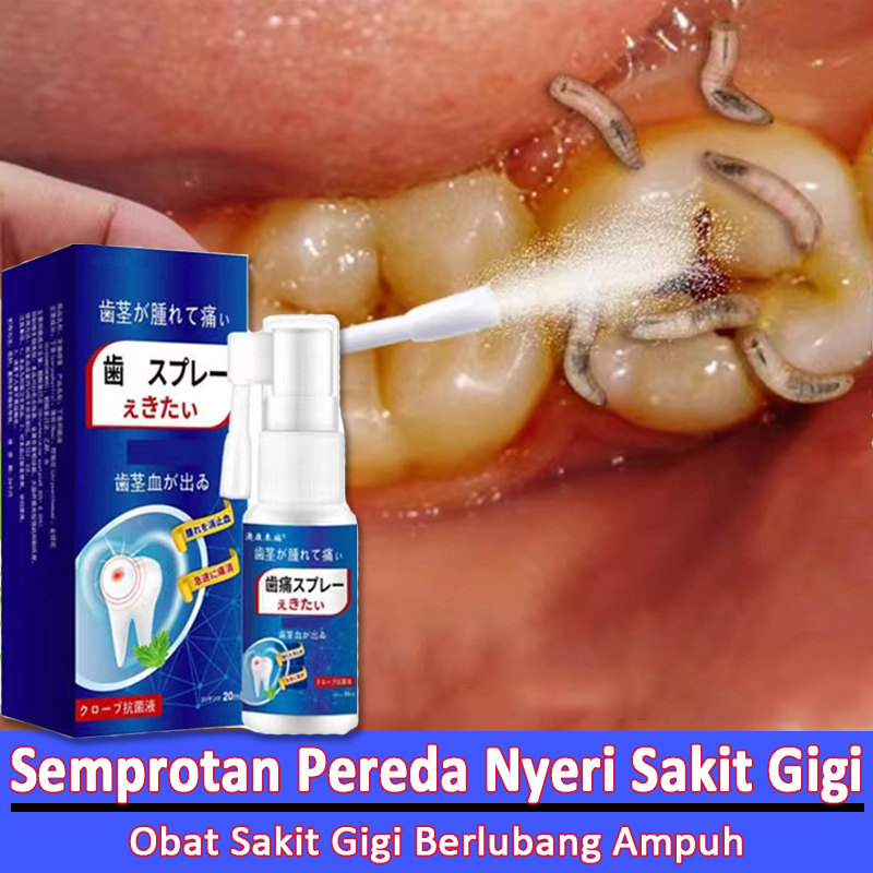 AZO1 Obat Sakit Gigi Semprot Semprotan Pereda Nyeri Obat Sakit Gigi Berlubang Obat Sakit Gigi