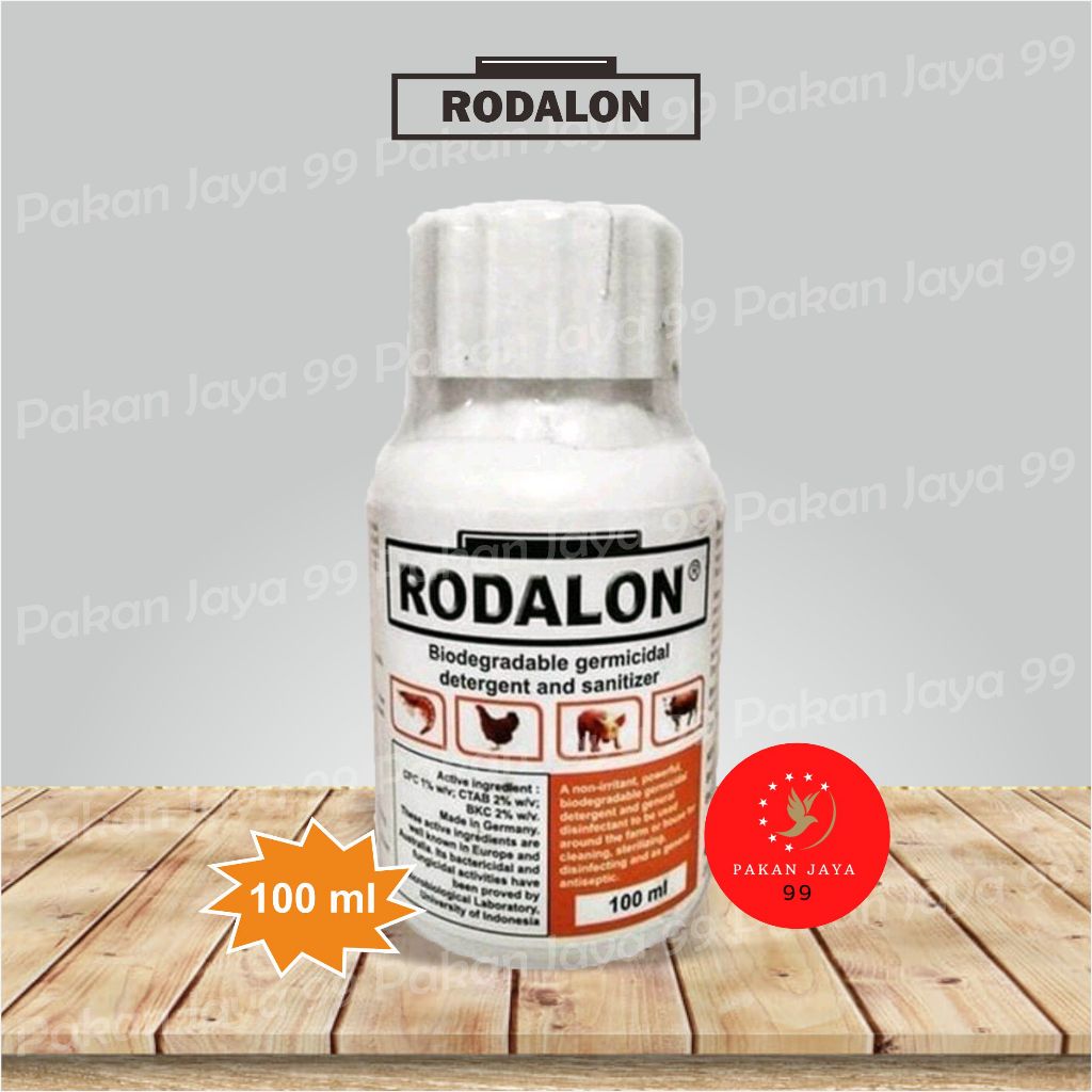 READY RODALON KECIL BASMI VIRUS DLL DISINFEKTAN SANGKAR KANDANG BURUNG AYAM KELINCI KUCING REPTIL