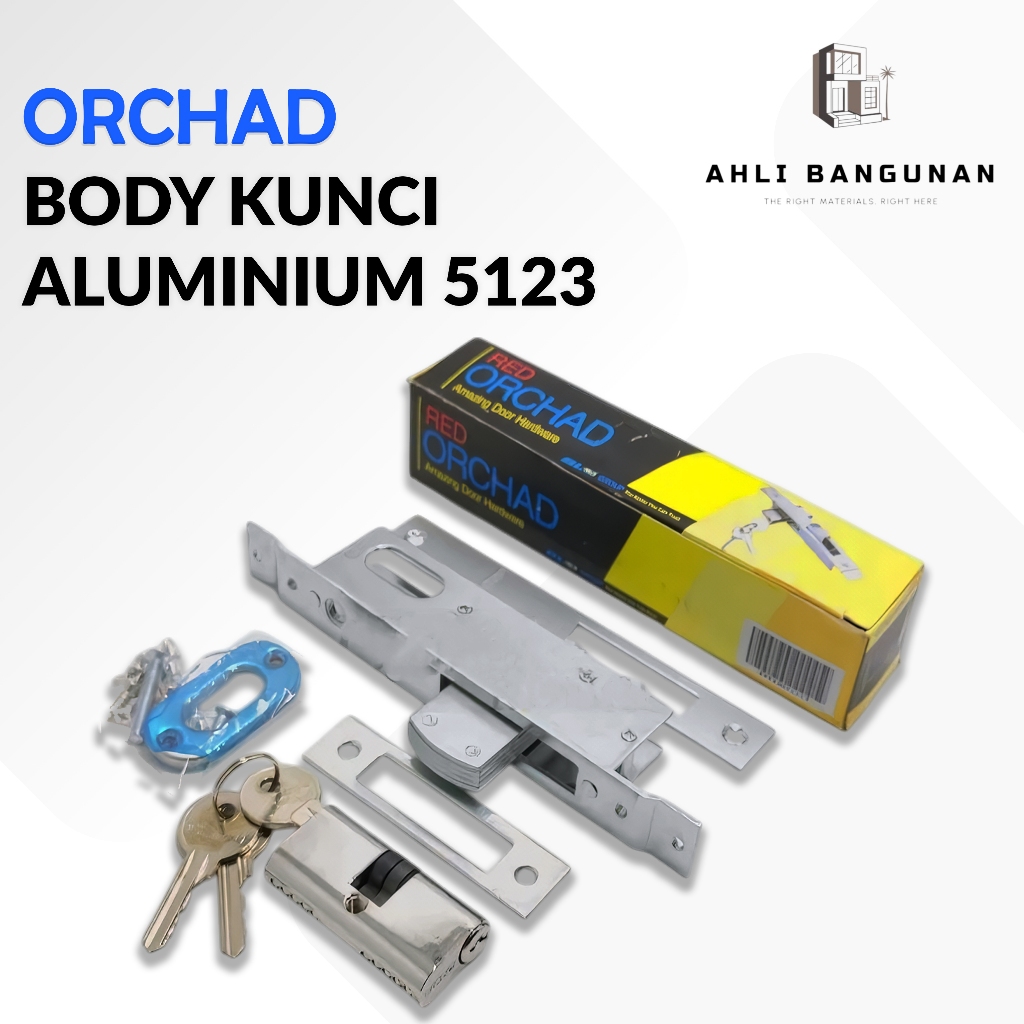 ORCHAD Body Kunci Pintu Aluminium 5123