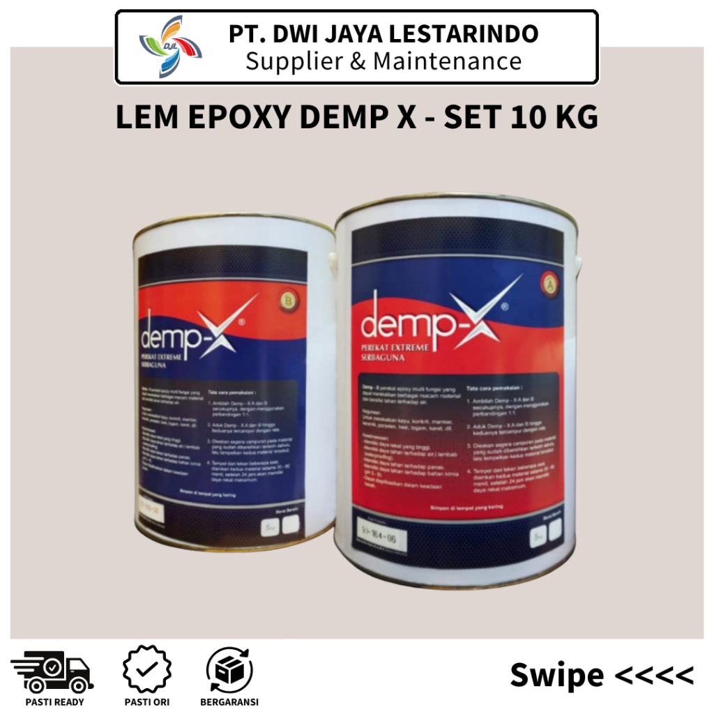 Lem Epoxy Demp-X / DempX - 10 Kg