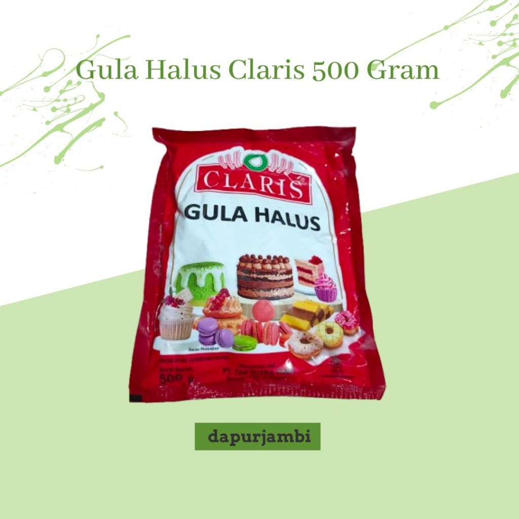 

Gula Halus Claris 500 Gram