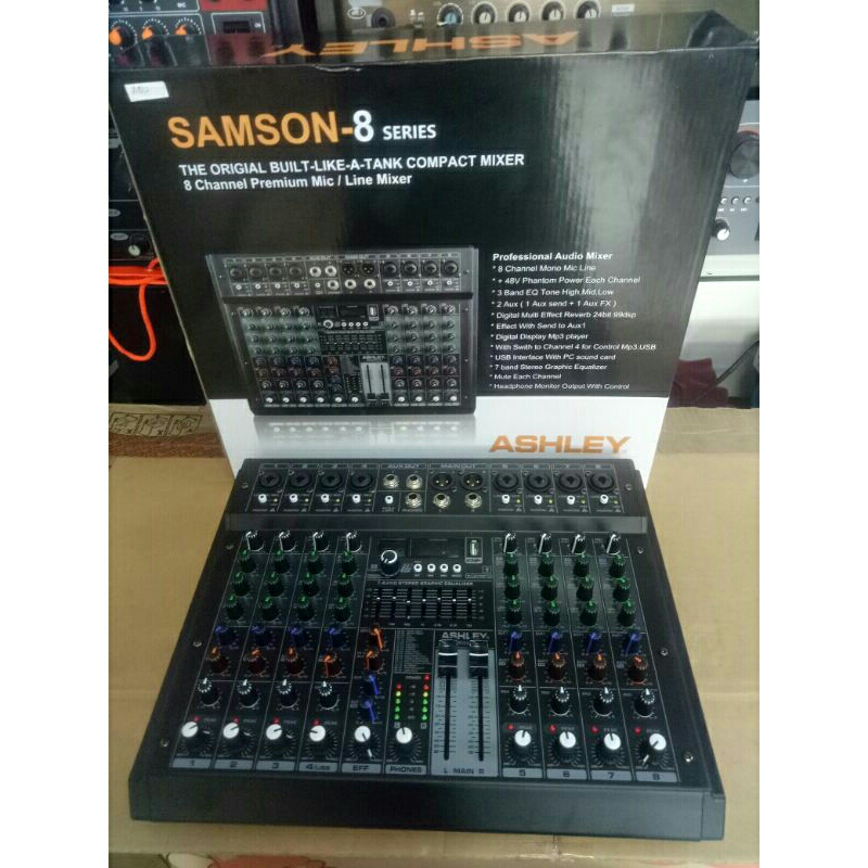 mixer ashley 8 chanel