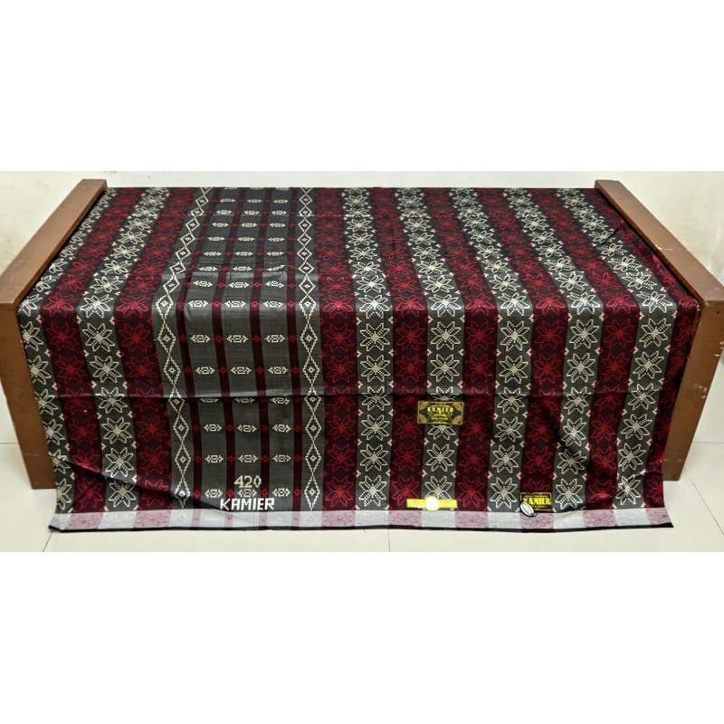 Sarung Tenun Sutra Kamer Super 420 mpm sga, sge, sgf Exlusive