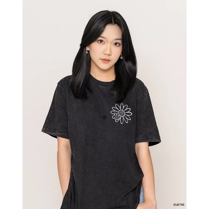 Kaos JKT48 Birtday T-Shirt Marsha Lenathea (Marsha) | Unisex - Hitam