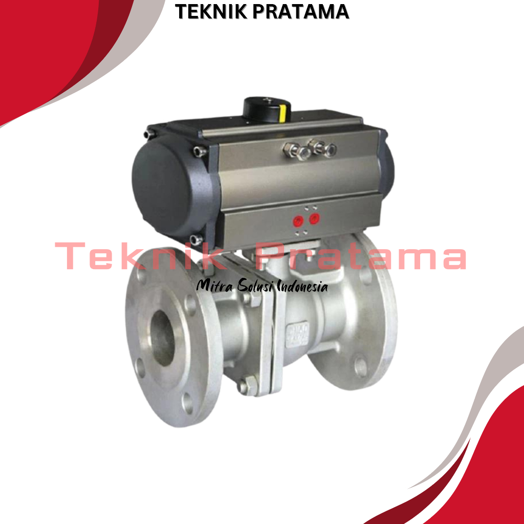 Actuator Ball Valve WCB Flange ANSI 150 Double Acting 6 Inch