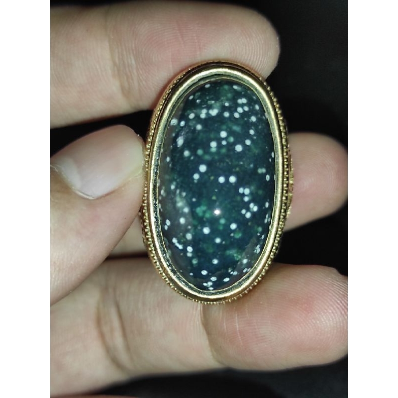 Batu Ijo Klawing Telur Udang / Telur Kodok