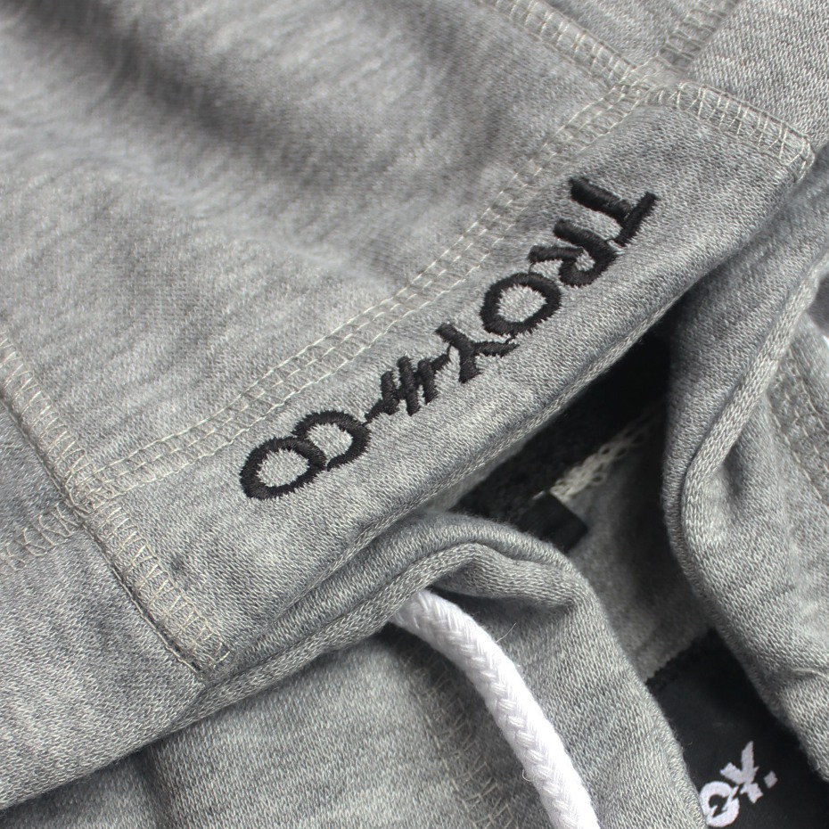 Troy Company Hoodie Zipper Grey Misty Good Service - Hoodie Zipper Hoodie Abu Misty ZHD 2923