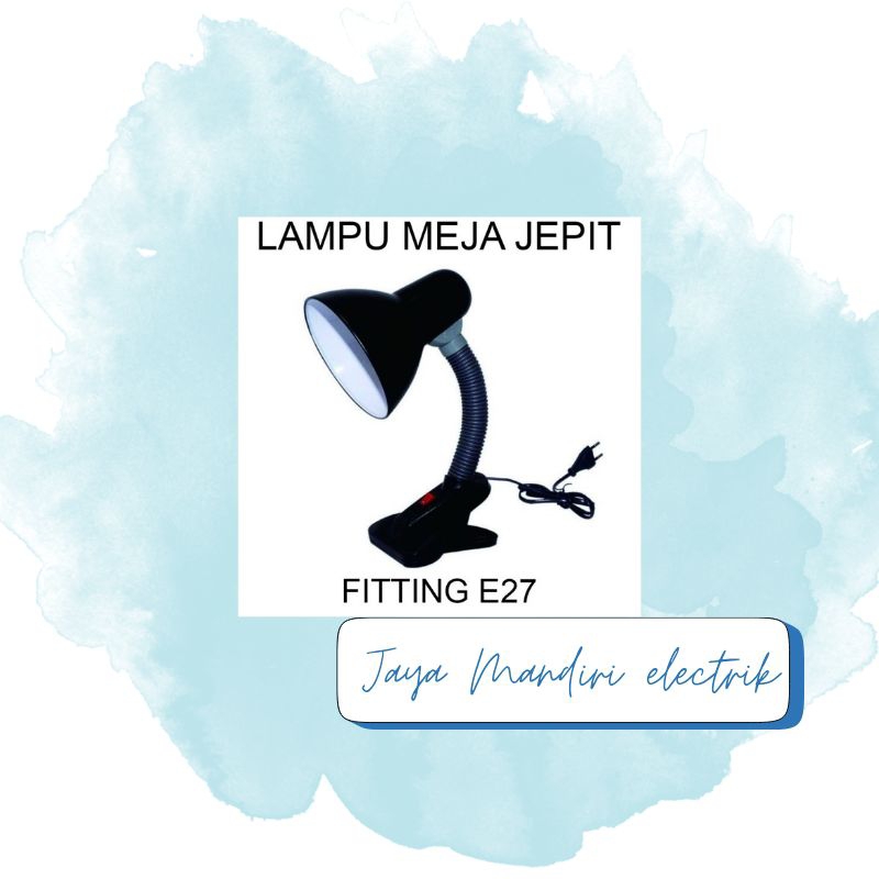 

Fitting Lampu Meja Belajar Hitam