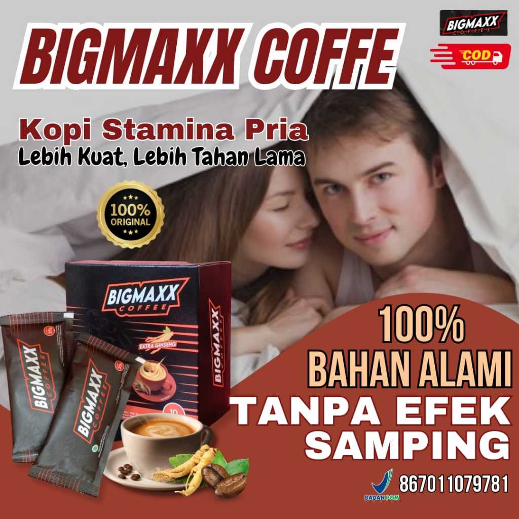 

Terlaris BIGMAXX Kopi Coffee Original Kopi Stamina Pria Tahan Lama Kopi Jantan Alami Tanpa Efek Samping Ampuh