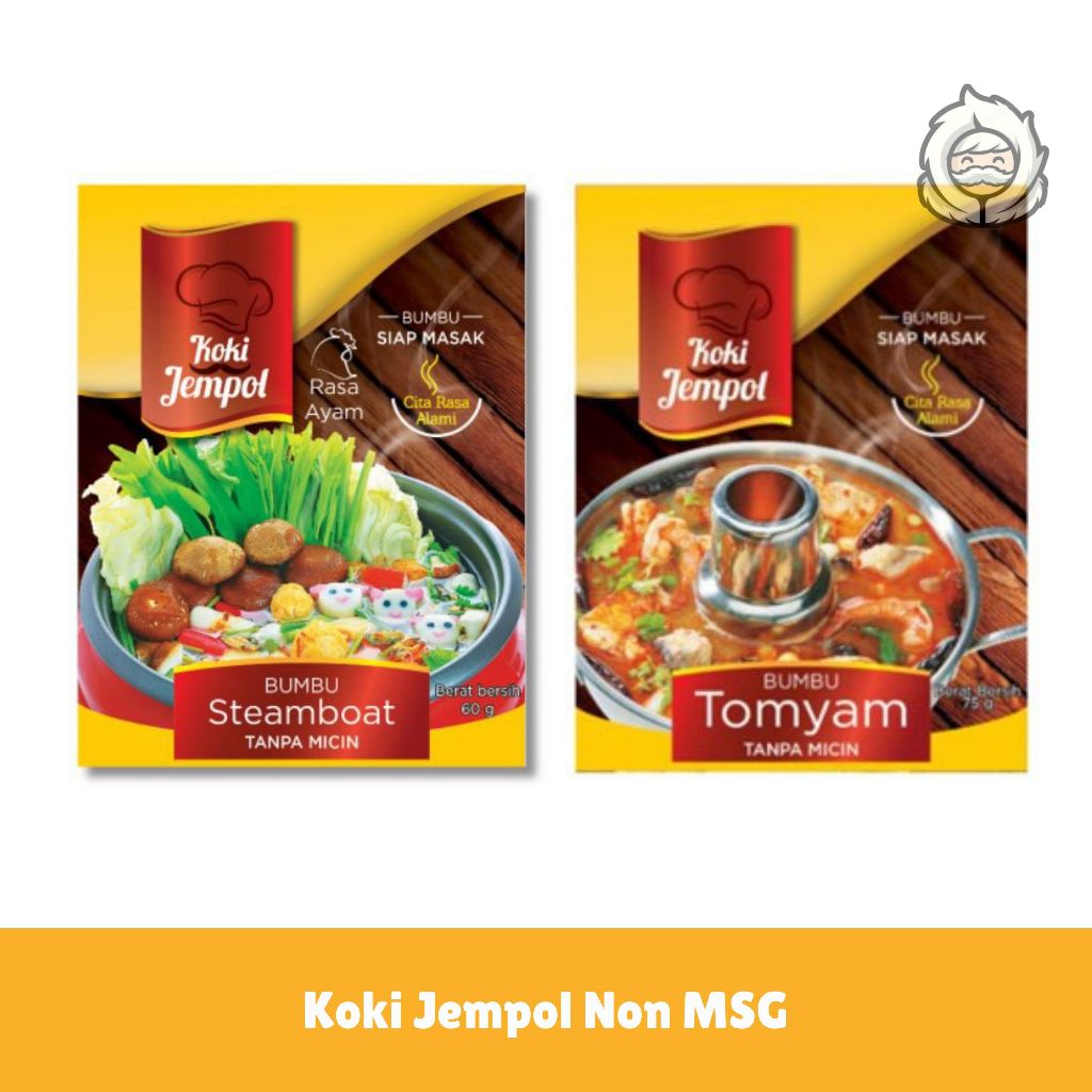 

Koki Jempol Bumbu Instant Steamboat / Tomyam Tanpa Micin | No MSG | Non MSG
