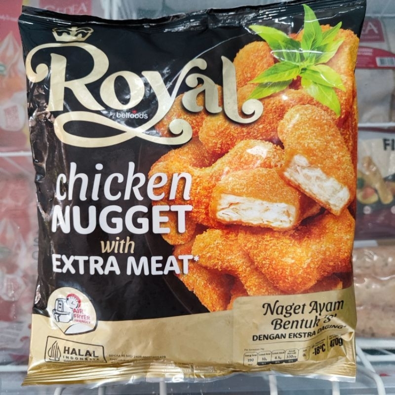 

Belfoods Royal Chicken Nugget Extra Meat 470g