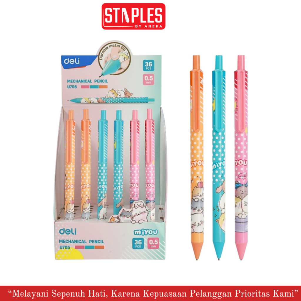 Pensil Mekanik Deli U705 / Pencil Mechanical