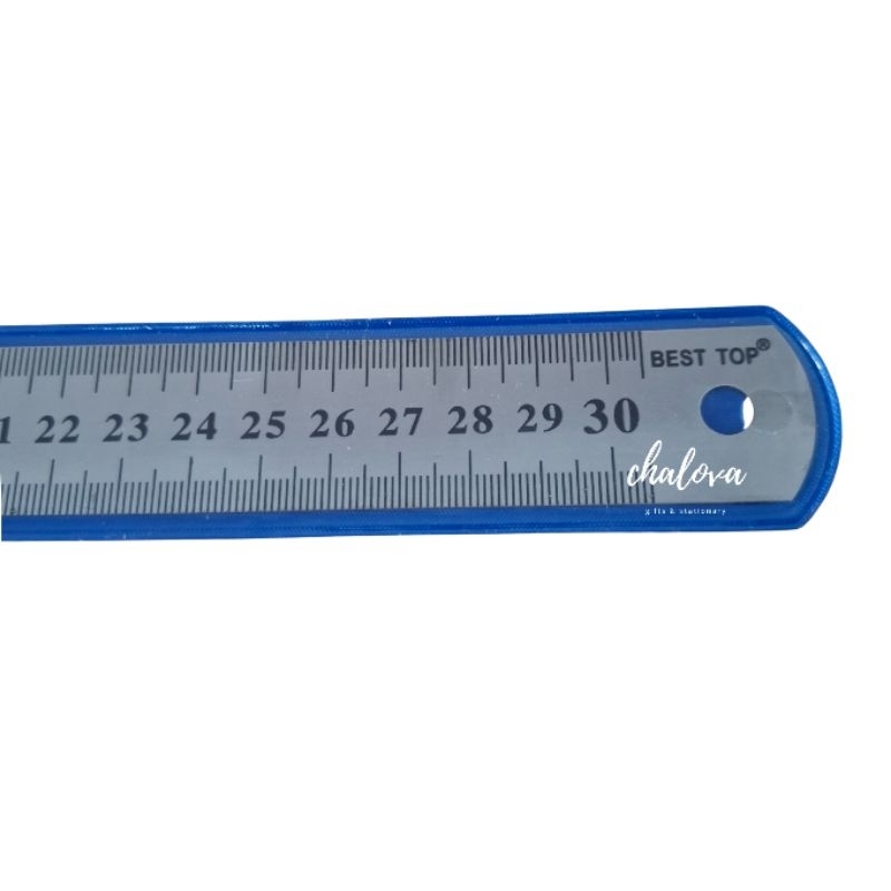 

[LUSIN] PENGGARIS BESI 30 CM ISI 12 PCS / STAINLESS STEEL RULER / PENGGARIS BAJA / PENGGARIS PANJANG
