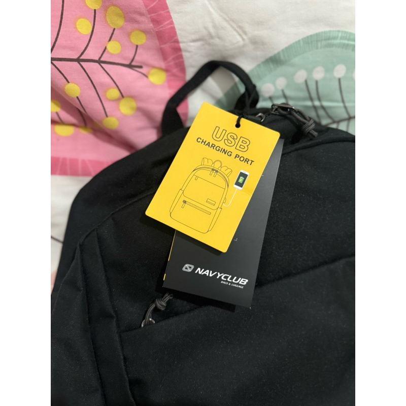 NEGO Navy Club Backpack - Tas Kerja - Tas Travel