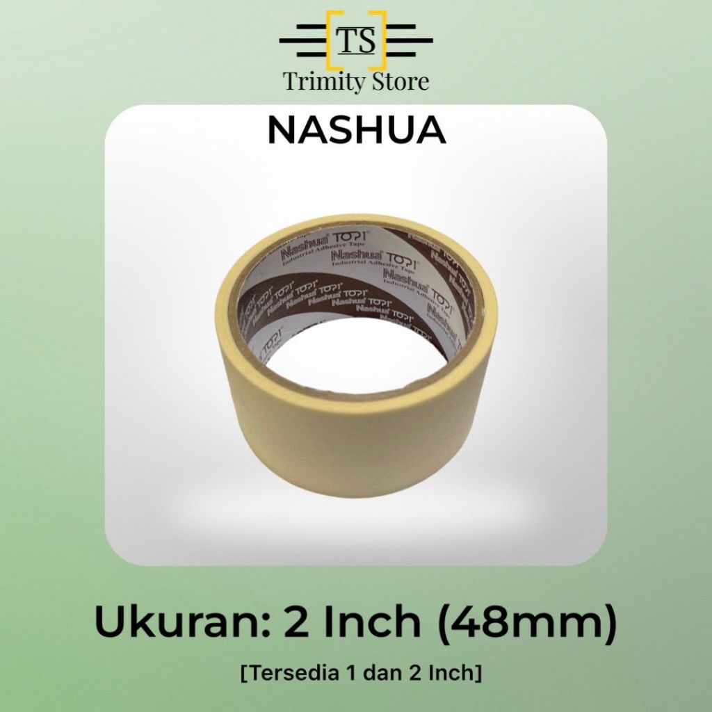 

NASHUA Isolasi Kertas / Masking Tape Panjang - 10M x 2 Inch