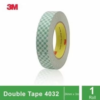 

3M DOUBLE TAPE 4032 MOUNTING TAPE - DOUBLE FOAM WHITE 24mm x 3m
