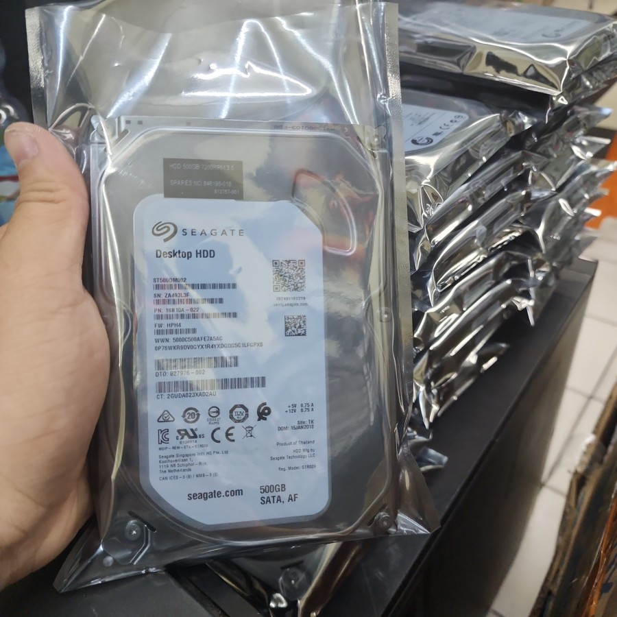 HARDISK SEAGATE 500GB SATA HDD SEAGATE 500 GB PC Pi HARDISK INTERNAL PC