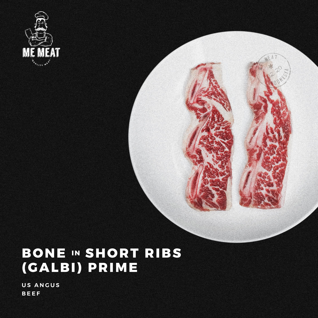

BONE IN SHORT RIBS GALBI PRIME - MeMeat Indonesia