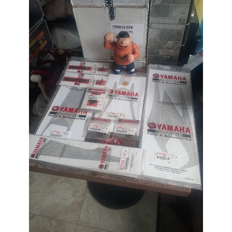 Stripping Striping Graphich Lis Sticker Stiker Set Yamaha RX King 2003 SE Special Edition Original