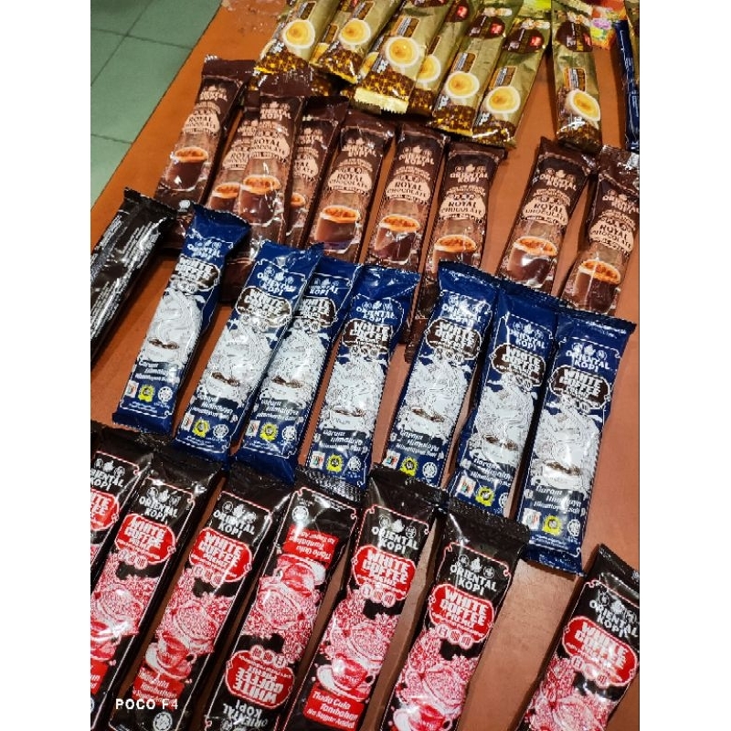 

Kopi ahuat , oldtown,penang,chek up dan lain lain 1bks kecil