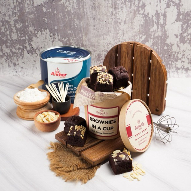 

Brownies Coklat Fudgy Cup - Butter Up Bake