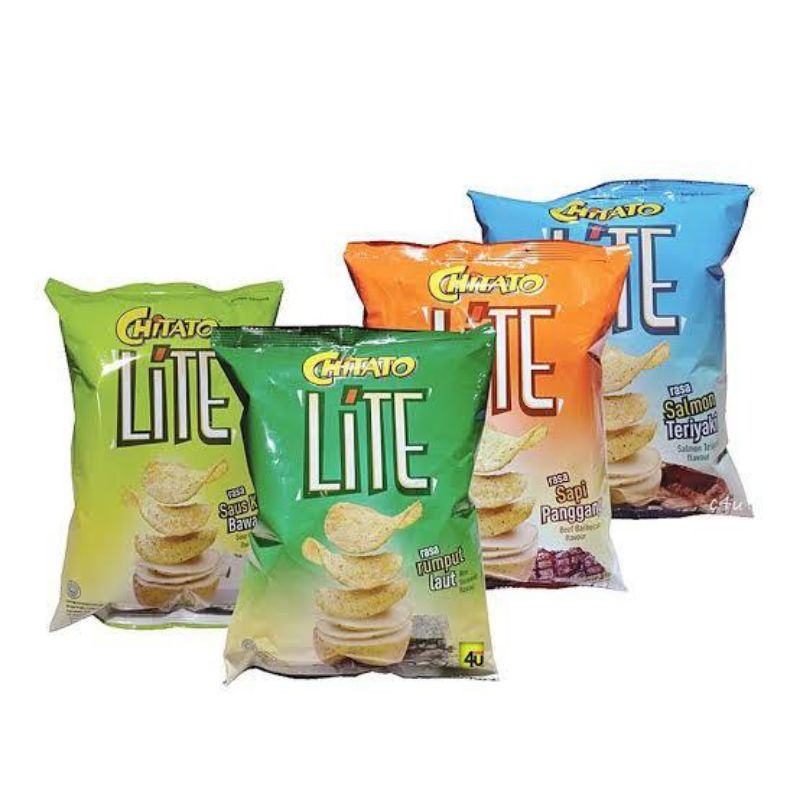 Chitato Lite Salmon Teriyaki / Sapi Panggang / Ayam Bawang / Saus Krim Bawang / Aburi Seaweed