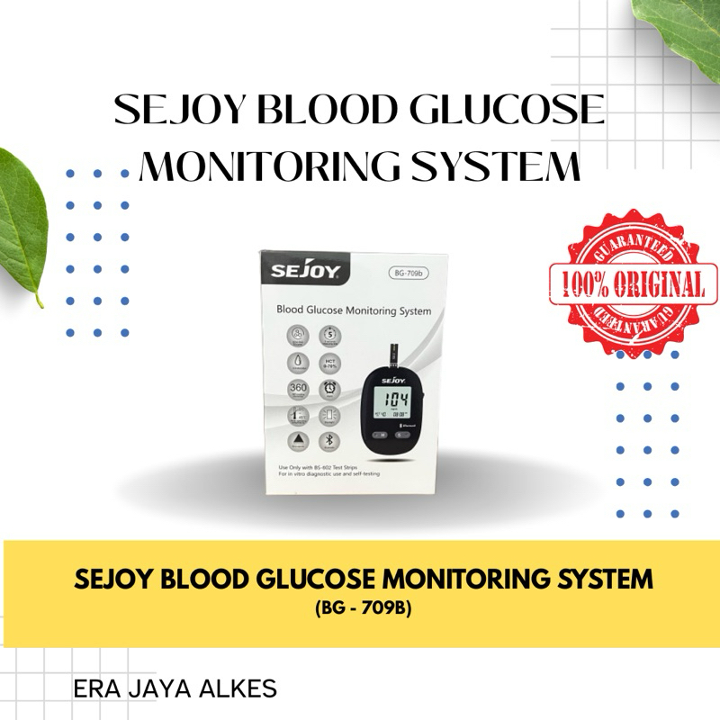 Strip Gula Darah Sejoy | Glucose Test Strip | blood Glucose Test Strip