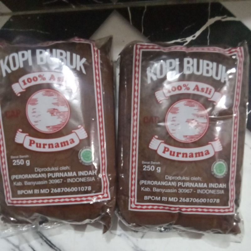 

Kopi Bubuk Bulan Purnama 250gr