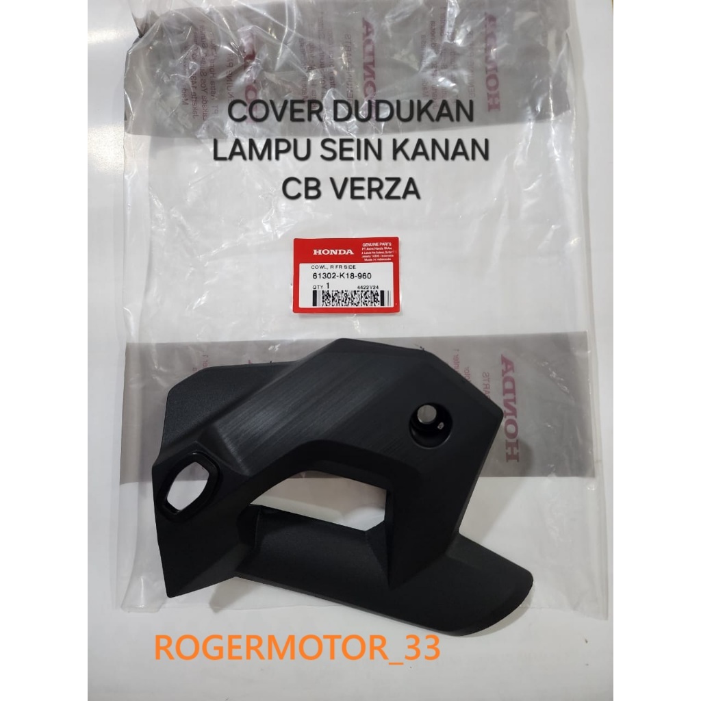 DUDUKAN LAMPU SEIN SEN RITING BAGIAN KANAN CB VERZA ORIGINAL