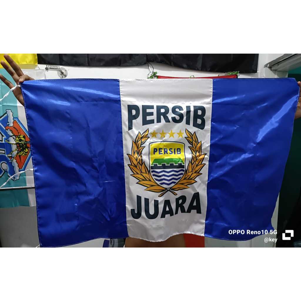 Bendera Persib Bendera Viking Persib Juara Bintang bendera persib 90x60 cm murah