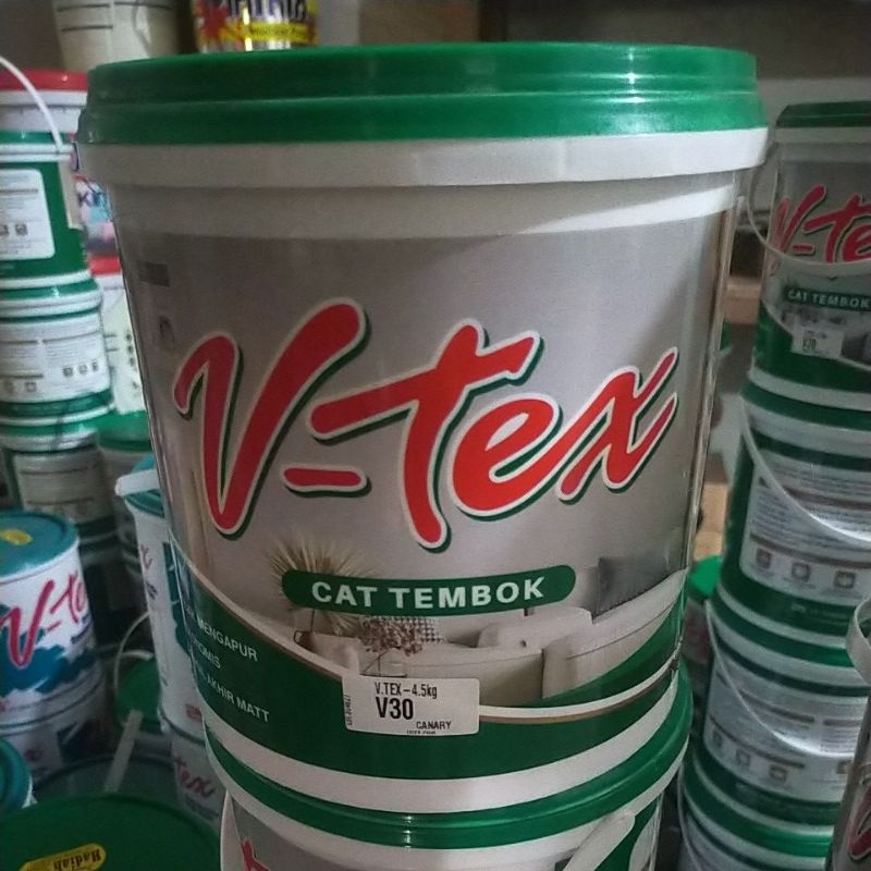 cat tembok v-tex 4,5kg