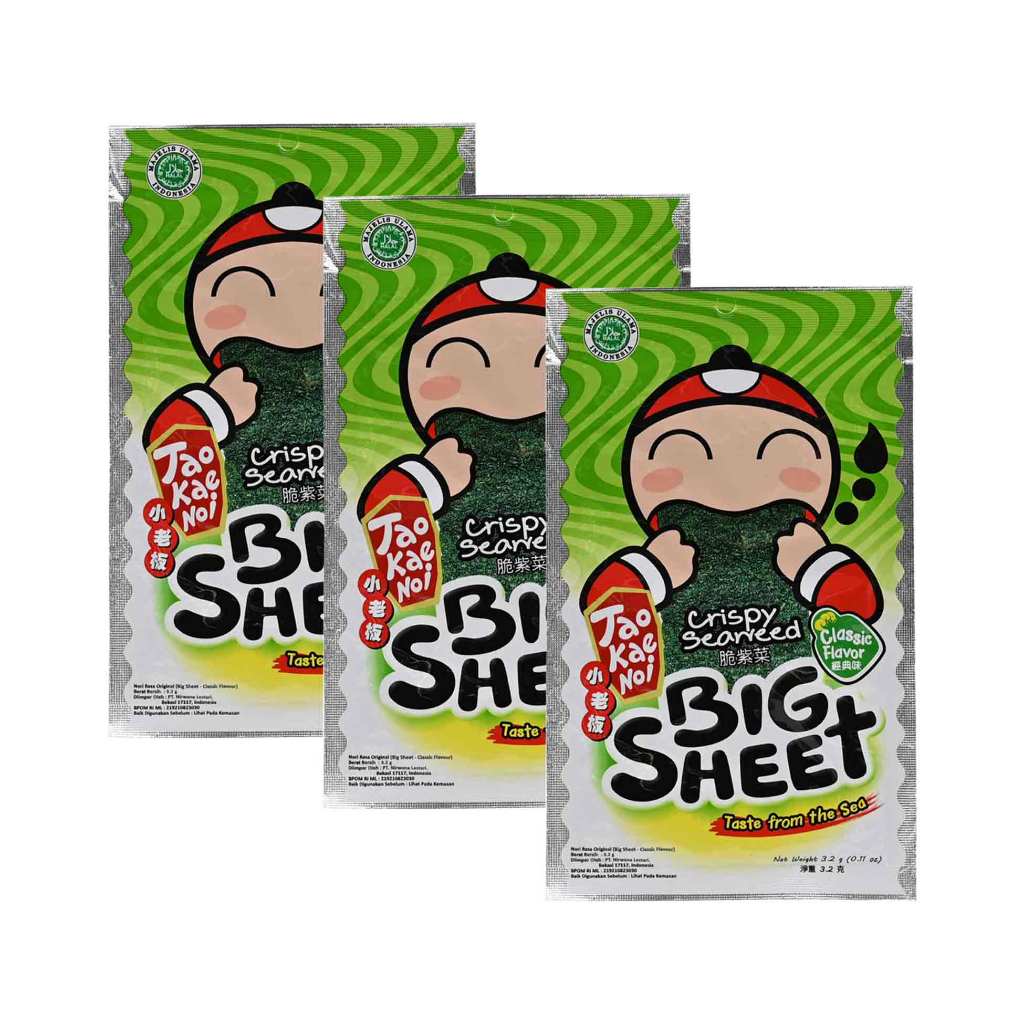 

3Pcs Tao Kae Noi Classic Sheet 3.2 Gram