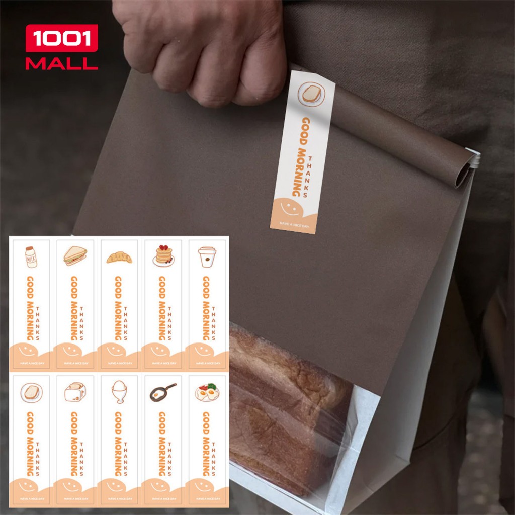 

100pcs Stiker Label Thank You Have A Nice Day