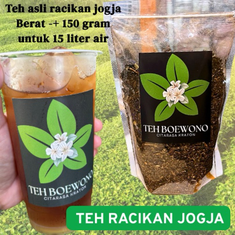 

TEH RACIKAN KHAS JOGJA , Lebih sepet lebih kental rasa jogja nya berasa sampai tenggorokan , berat -+ 150 gram bisa untuk 15 liter air