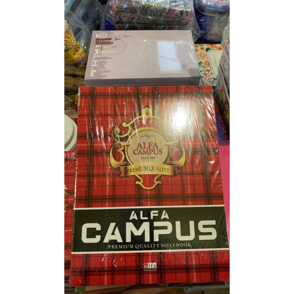 

1 pak isi 10 Buku Tulis Boxy 42 Lembar Campus Alfa/buku b5