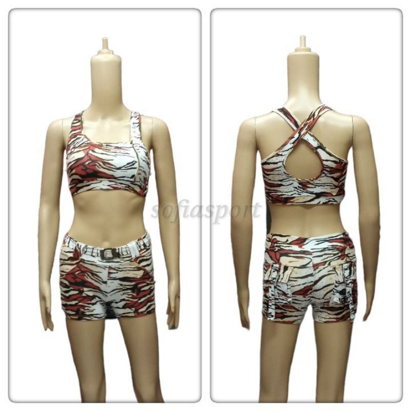 BAJU SENAM ARMY CELANA PENDEK