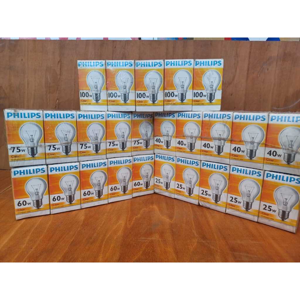 Bohlam Lampu Pijar Philips