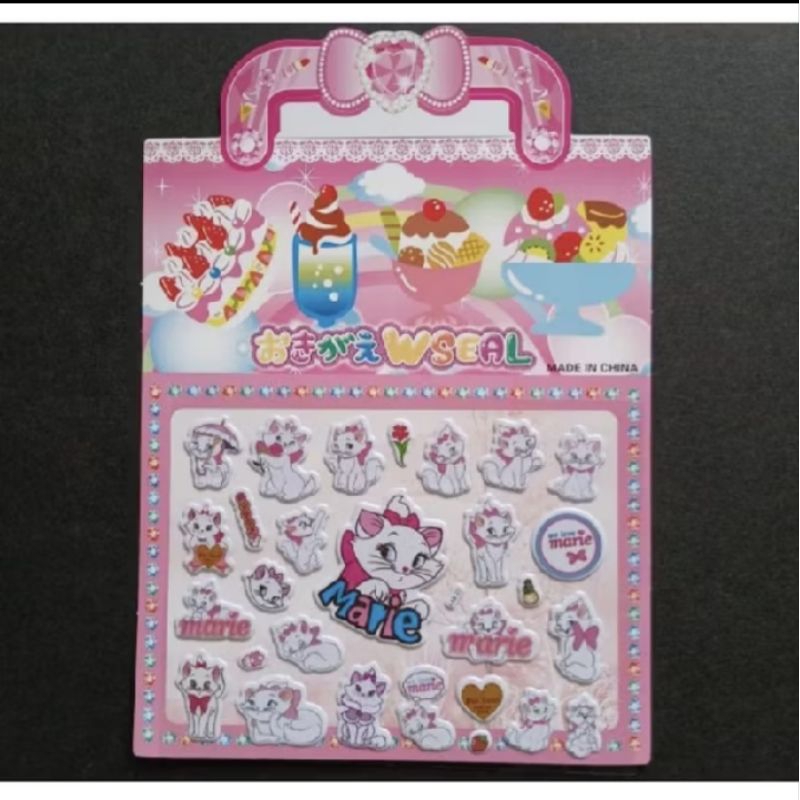 

J ( J15 ) STIKER KARAKTER TAS BLING 1 PCS / STIKER TIMBUL / MAINAN ANAK