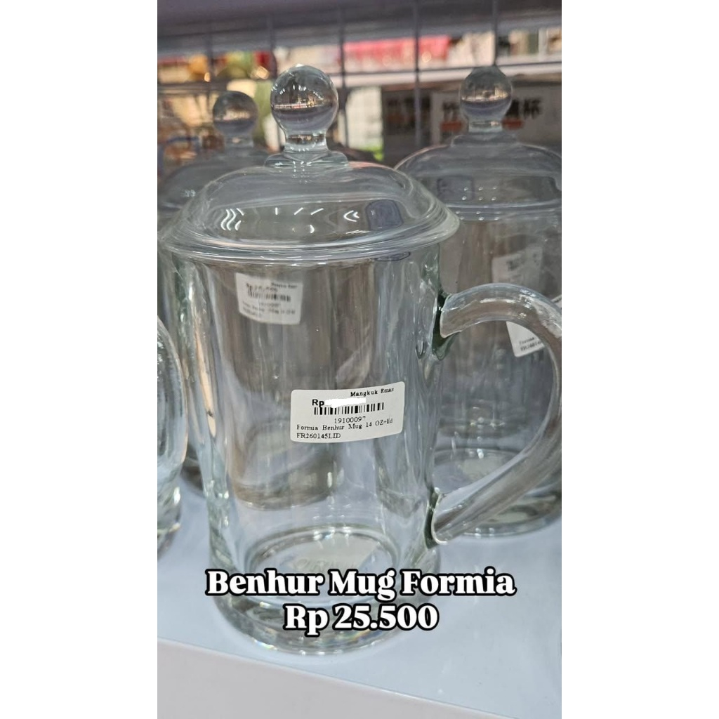 Formia Gelas Minum Bertangkai Benhur Mug 14oz