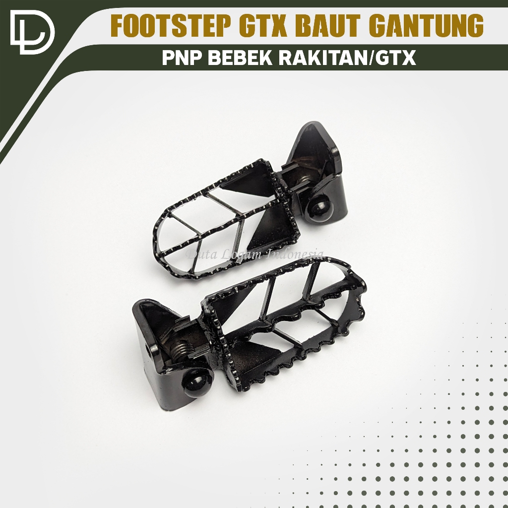 Footstep Lebar Trail Dudukan Bebek GTX / Step Trail GTX Step Pangkon Baut Gantung Trail