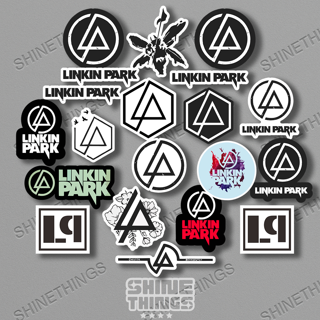 

Sticker helm aesthetic Band Linkin Park || stiker music band metal helm case hp laptop linkin park