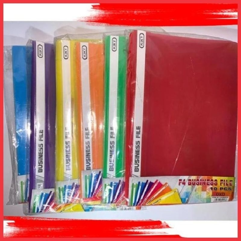 

Kiky Map Plastik Folio Business File / Map Plastik Bisnis F4 Folio / Kiky F4 Busines File