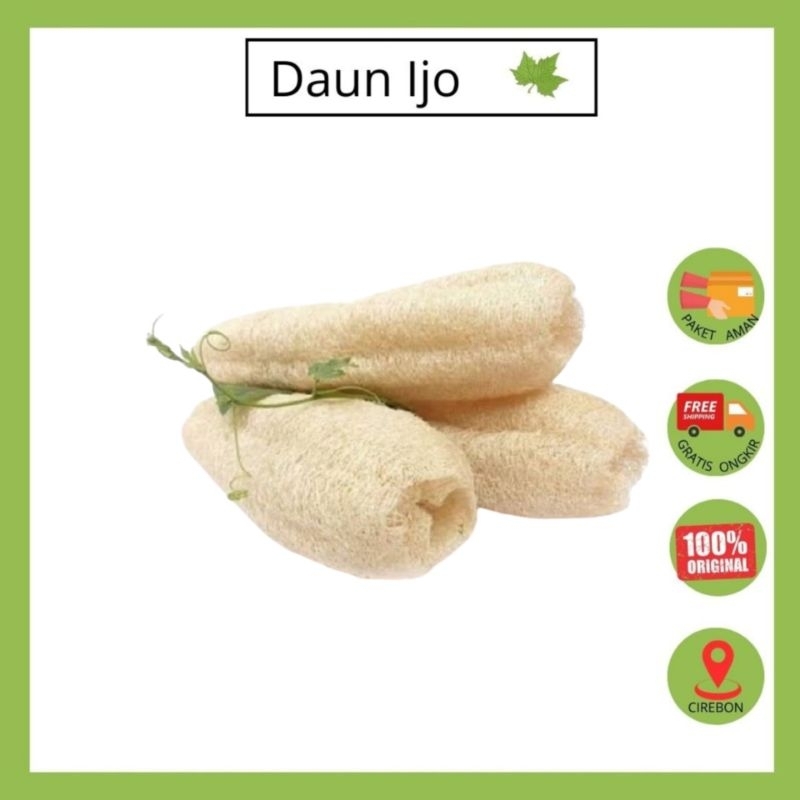 Serat Loofah / Gambas / Oyong kering  / Sponge Pencuci Piring Alami