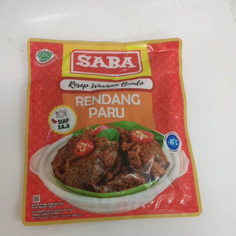

SABA RENDANG PARU 350GR