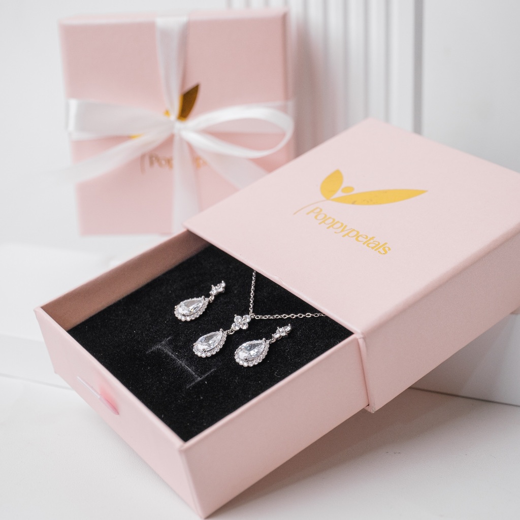 

Poppypetals Jewelry Case - Extra Packaging Gift Box Jewelry