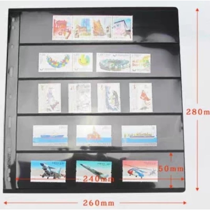 

Refill Uang Kertas Bergrading PMG PCGS Perangko Mingt Hitam Lebar Sekat 1 2 3 4 5 Baris Bijian Eceran