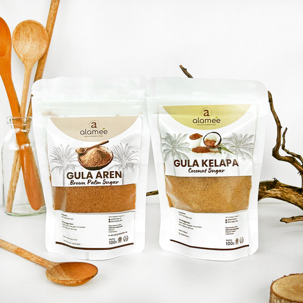 

Gula Semut Kelapa Aren Organik Asli Bubuk Coconut Sugar Powder Natural Organik Organic 100gr