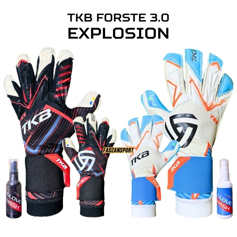 tkb forste 3.0 explosion evo reverse cut hybrid roll cut Sarung tangan kiper Tkb Goalkeeper gloves